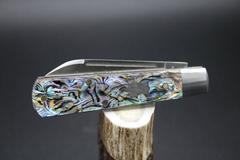 Cooper Cutlery Abalone Beaver Falls Cutlery Abalone Jack Knife.