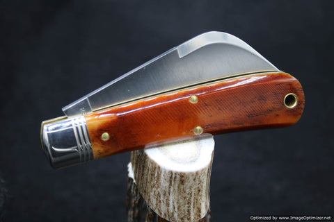 Great Eastern Cutlery Special Silver Bullet Remington Deluxe Hawkbill Knife