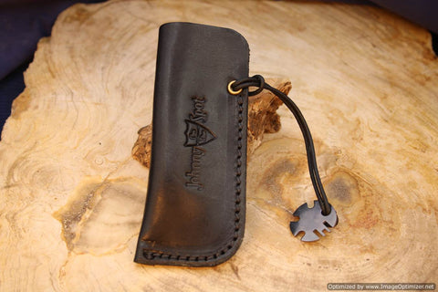 Great Eastern Cutlery Johnny On The Spot Leather Knife Sleeve.