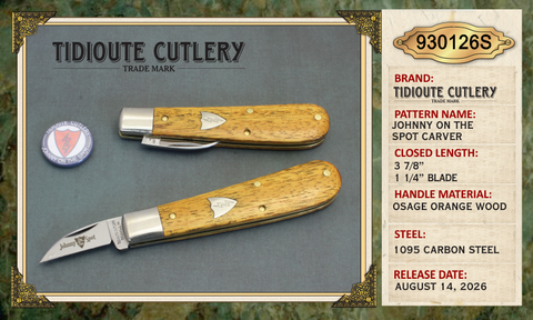 GEC # 930126 SMALL Wood Chipper Osage Orange Wood