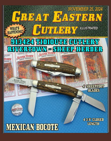 Great Eastern Cutlery #913424 Tidioute Mexican Bocote River Town Sheep Herder