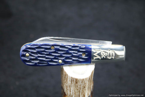 Cooper Cutlery Schatt & Morgan Burple Jigged Bone Barlow. NEW ISSUE!