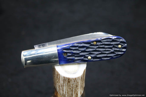 Cooper Cutlery Schatt & Morgan Burple Jigged Bone Barlow. NEW ISSUE!