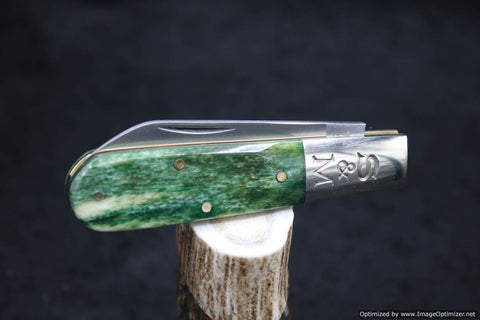 Cooper Cutlery Schatt & Morgan Smooth Green Camel Bone Barlow