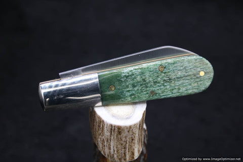 Cooper Cutlery Schatt & Morgan Smooth Green Camel Bone Barlow