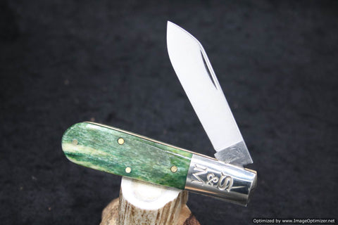 Cooper Cutlery Schatt & Morgan Smooth Green Camel Bone Barlow