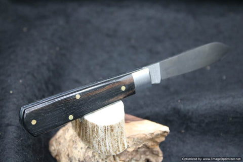 Cooper Cutlery Beaver Falls Ebony With Abalone Shield.