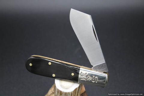 Cooper Cutlery Schatt & Morgan #69 Cotton Barlow Buffalo Horn