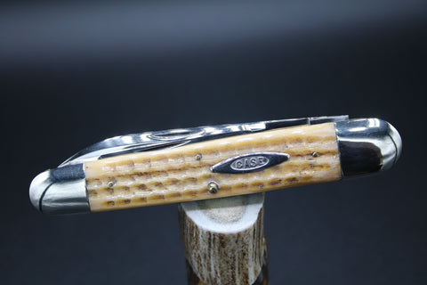 Case Classic 6391 Corn Cob Honey Bone Jim Parker Whittler Collection. PROTOTYPE #9