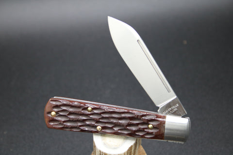 Cooper Cutlery Beaver Falls Bourbon Jigged Bone Jack Knife