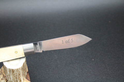 Cooper Cutlery Dollar Knife Interior Ivory Prototype---Rare,Rare,Rare.