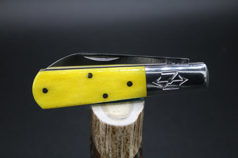 Cooper Cutlery New York Knife Company Yellow Barlow