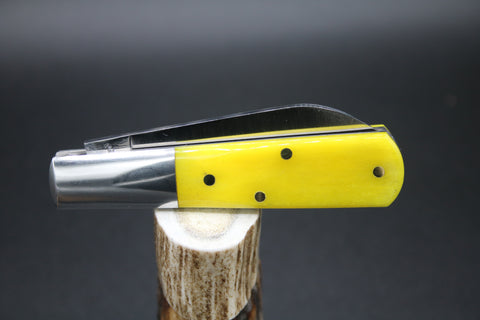 Cooper Cutlery New York Knife Company Yellow Barlow