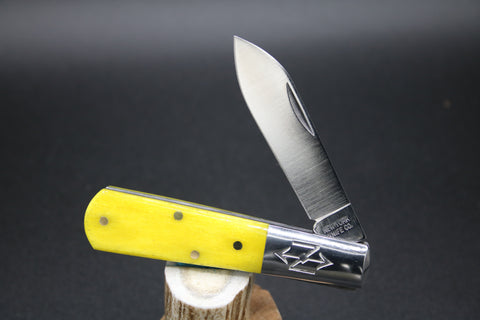 Cooper Cutlery New York Knife Company Yellow Barlow