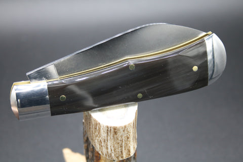 Cooper Cutlery Schatt & Morgan Wampus Cat Buffalo Horn, New Issue.