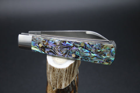 Cooper Cutlery Abalone Beaver Falls Cutlery Abalone Jack Knife.
