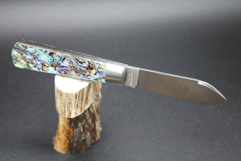 Cooper Cutlery Abalone Beaver Falls Cutlery Abalone Jack Knife.