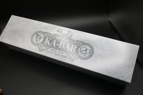 KA-BAR DOG'S HEAD 120th YEAR USMC ANNIVERSARY COLLECTORS EDITION
