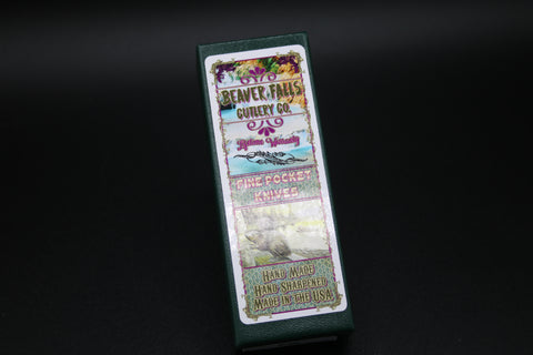 Cooper Cutlery Beaver Falls Franciscan Walnut Jack Knife