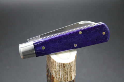 Cooper Cutlery Beaver Falls Cutlery Purple Jack Knife