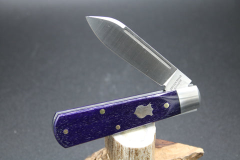 Cooper Cutlery Beaver Falls Cutlery Purple Jack Knife