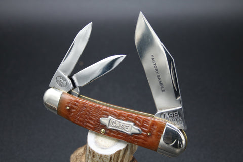 Case Classic 63043-1/2 Genuine   Rogers Bone Stag Whittler