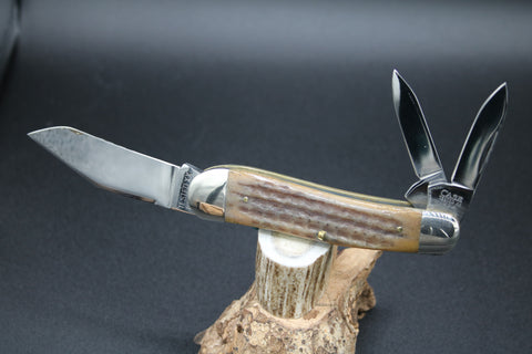 Case Classic 63043-1/2 Genuine Burnt White Bone Whittler