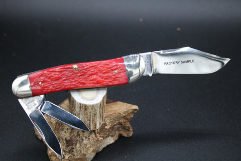 Case Classic 63043-1/2 Genuine Red Bone Whittler. Bomb Shield.
