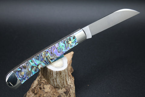 Cooper Cutlery  5119 A-W Abalone Trapper with Badge Shield. 25 Made!!!