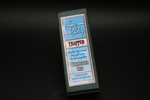 Cooper Cutlery  5119 A-W Abalone Trapper with Badge Shield. 25 Made!!!