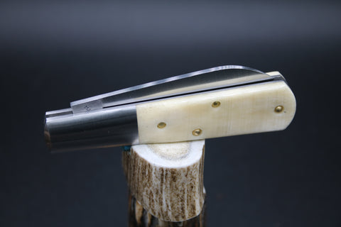Cooper Cutlery New York Knife Natural White Bone Barlow