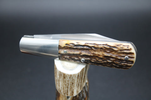 Todd Davison # 2742 Gorgeous Stag Barlow Knife