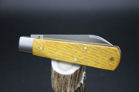 Cooper Cutlery Osage Orange wood with Blue Shield Dollar Knife