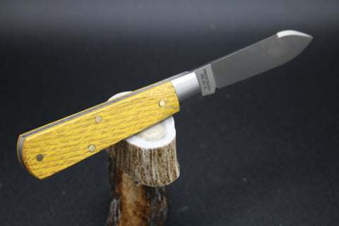 Cooper Cutlery Osage Orange wood with Blue Shield Dollar Knife