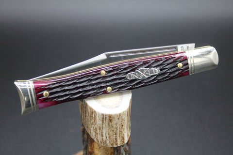 Great Eastern Cutlery #631226 Northfield Fish Tail Black Plum Jigged Bone