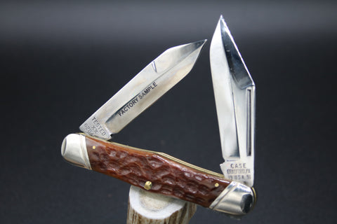 Cooper Cutlery Beaver Falls Brown Jigged Bone With Mirror Shield.