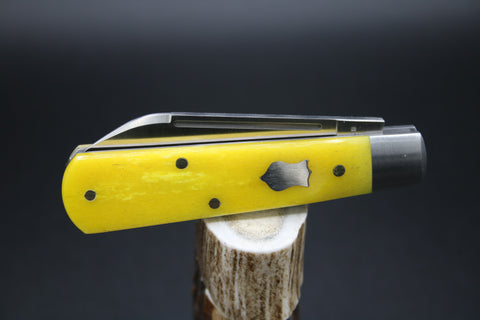 Cooper Cutlery Beaver Falls Yellow With Mirror Shield.