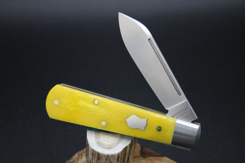 Cooper Cutlery Beaver Falls Yellow With Mirror Shield.