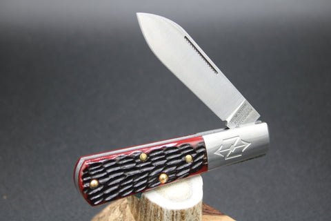 Cooper Cutlery New York Knives Red Jigged Bone Barlow