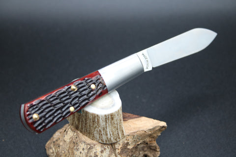 Cooper Cutlery New York Knives Red Jigged Bone Barlow