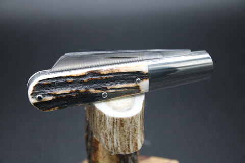 Todd Davison # 2767 Gorgeous Stag Barlow Knife