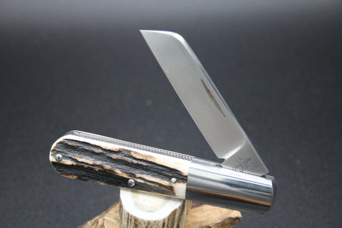 Todd Davison # 2767 Gorgeous Stag Barlow Knife