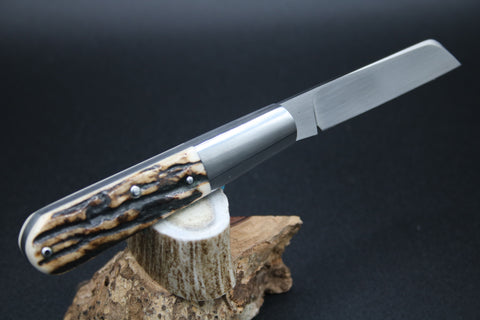 Todd Davison # 2767 Gorgeous Stag Barlow Knife