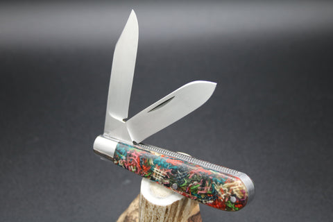 Todd Davison #2773 Very Rare Two Blade Beauty