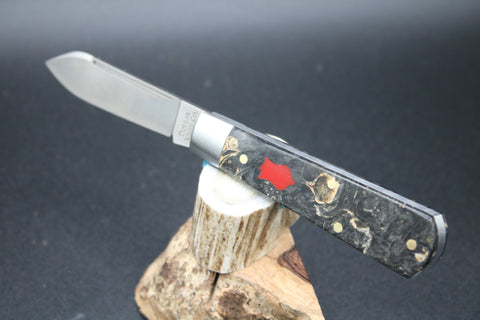 Cooper Cutlery Buckeye Red Shield Dollar Knife