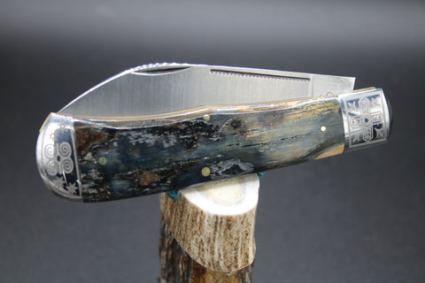 Cooper Cutlery 3W-Mammoth Ivory Schatt & Morgan Wampus Cat