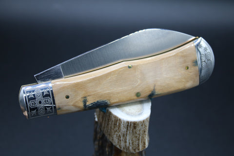 Cooper Cutlery 3W-Mammoth Ivory Schatt & Morgan Wampus Cat