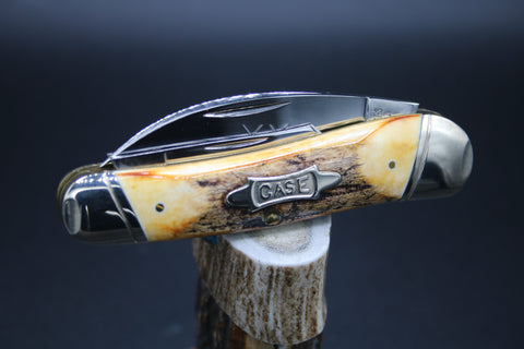 Case Classic 53055 Stag Wharncliff Whittler