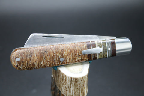 Todd Davison #2789 Famous Todd Davison Striper. Rare and Beautiful Whale Bone