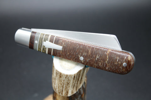 Todd Davison #2789 Famous Todd Davison Striper. Rare and Beautiful Whale Bone